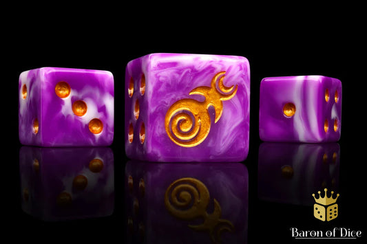 Baron of Dice: Gluttony, Gold - D6 (25) RRP$89.99
