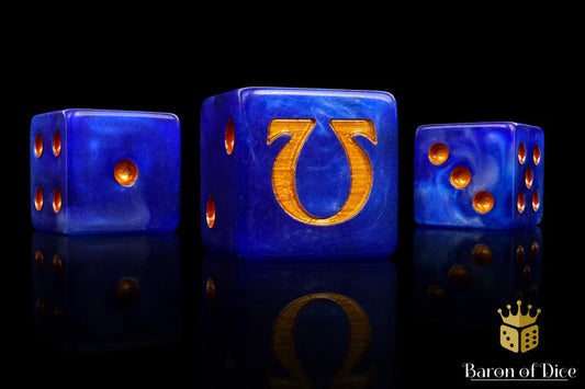 Baron of Dice: Omega, Gold - D6 (25) RRP$89.99