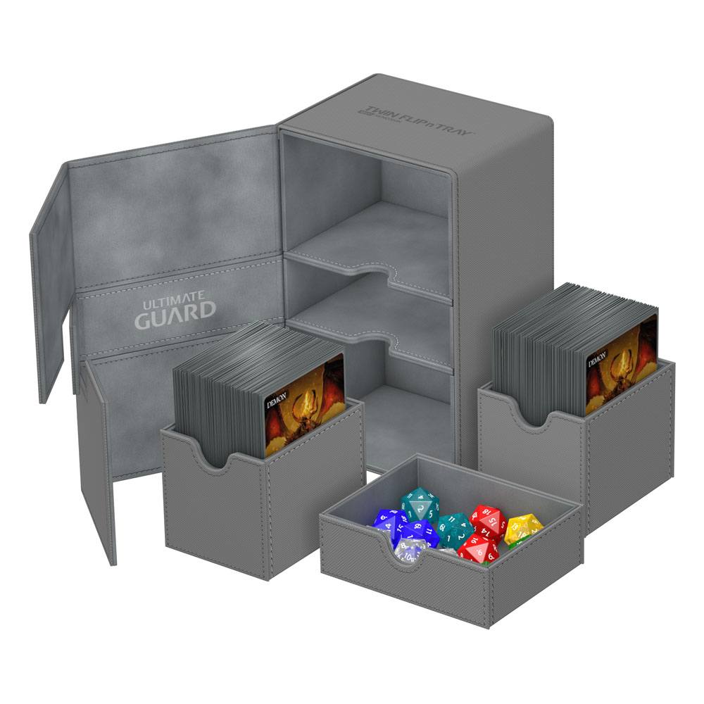 Ultimate Guard Twin Flip'n'Tray Xenoskin™ Deck case 160+ RRP$65 -