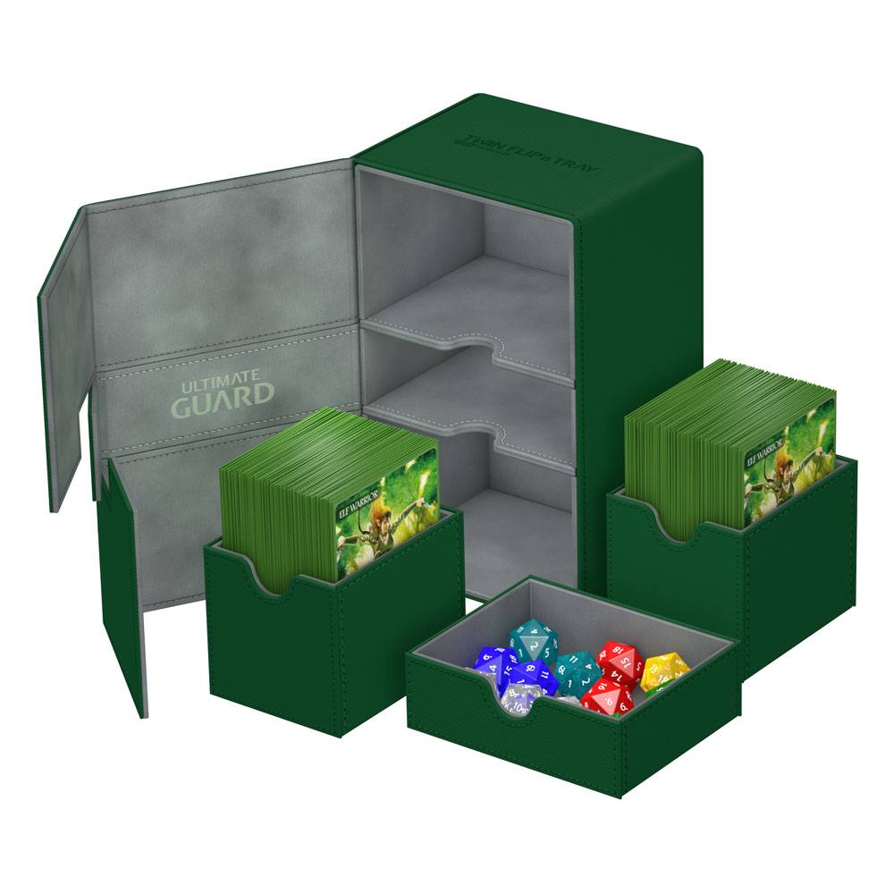 Ultimate Guard Twin Flip'n'Tray Xenoskin™ Deck case 160+ RRP$65 -