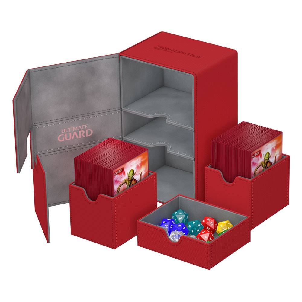 Ultimate Guard Twin Flip'n'Tray Xenoskin™ Deck case 160+ RRP$65 -