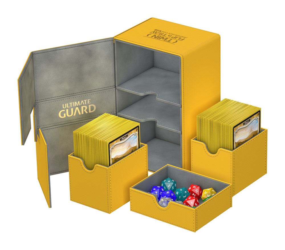Ultimate Guard Twin Flip'n'Tray Xenoskin™ Deck case 160+ RRP$65 -