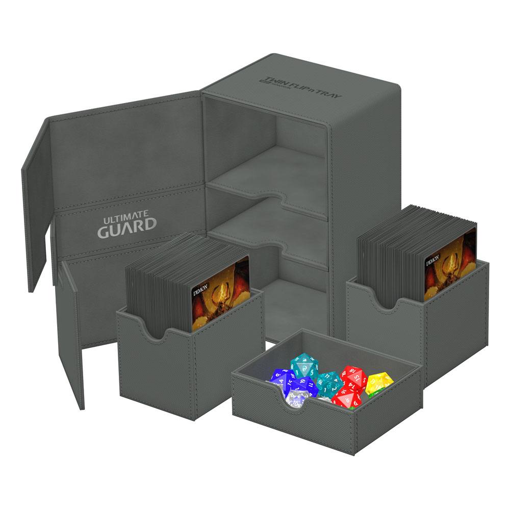 Ultimate Guard Twin Flip'n'Tray Xenoskin™ Deck case 160+ RRP$65 -