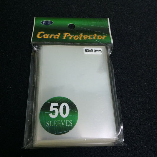 RSS YGO Transparent Sleeves 50ct 10 unit display RRP$5 -