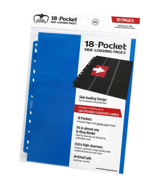Ultimate Guard Side-Loading Pages - 18-Pocket (10) RRP$12.99 -