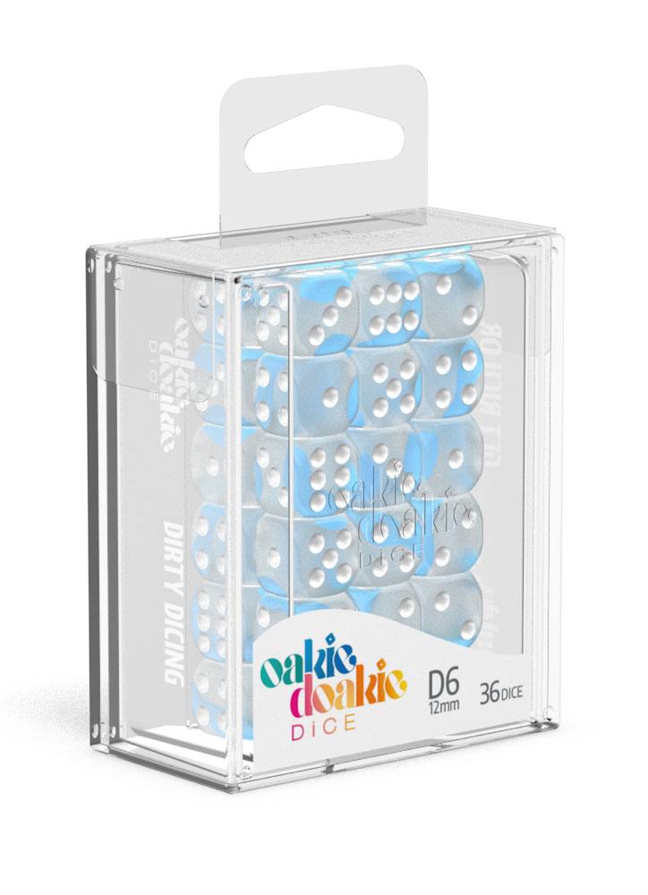 Oakie Doakie Dice - Glow in the Dark D6 12mm (36) RRP$63.99