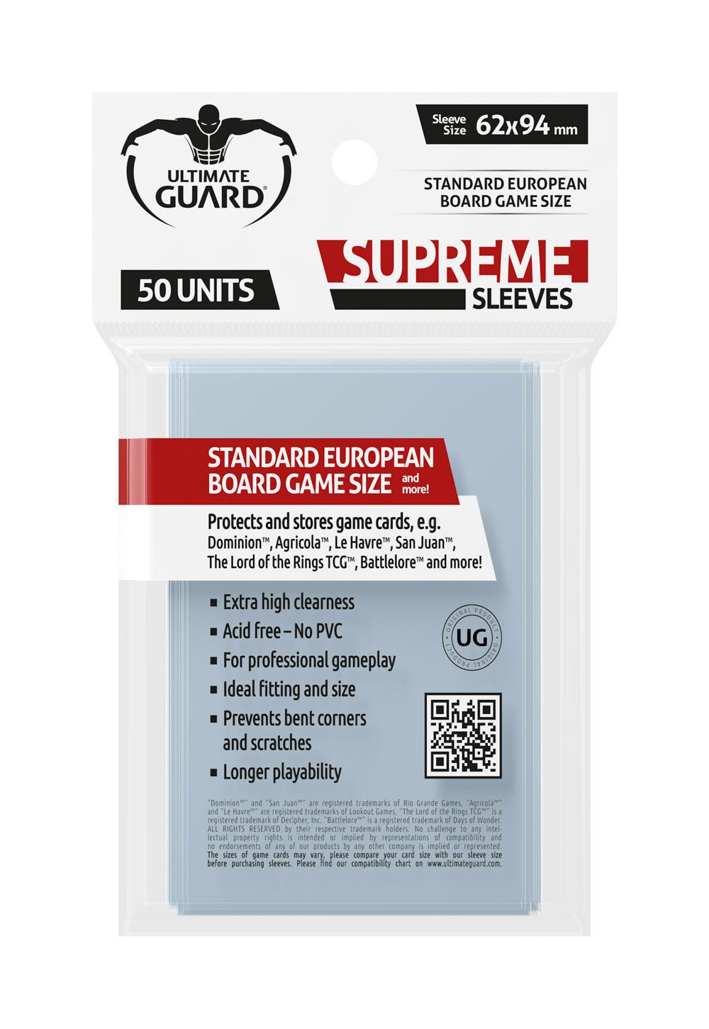 Ultimate Guard Board Game Sleeves